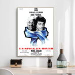 poster una scimmia in inverno