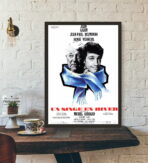 poster una scimmia in inverno