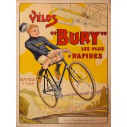 poster di bici vintage