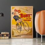 poster di bici vintage