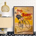 poster di bici vintage