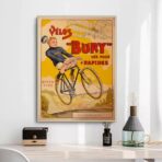 poster di bici vintage