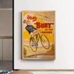 poster di bici vintage