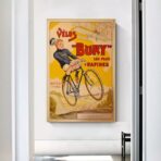 poster di bici vintage