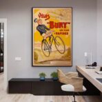 poster di bici vintage