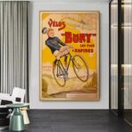 poster di bici vintage