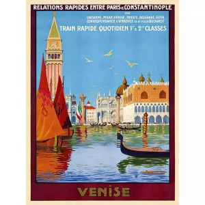 poster vintage venezia 1