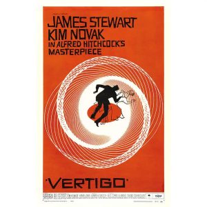 poster vertigini hitchcock