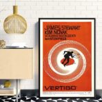 poster vertigini hitchcock