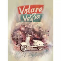 poster vespa vintage