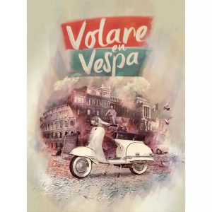 poster vespa vintage