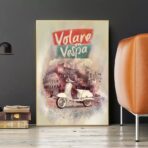 poster vespa vintage