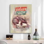 poster vespa vintage