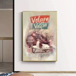 poster vespa vintage