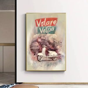 poster vespa vintage