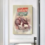 poster vespa vintage