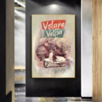 poster vespa vintage