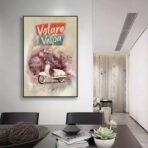 poster vespa vintage