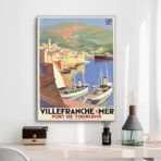 poster villefranche sur mer 2