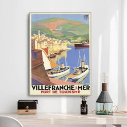 poster villefranche sur mer 2