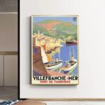 poster villefranche sur mer 2
