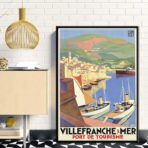 poster villefranche sur mer 2