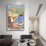 poster villefranche sur mer 2