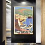 poster villefranche sur mer 2