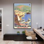 poster villefranche sur mer 2