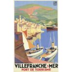 poster villefranche sur mer 2