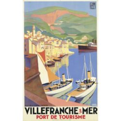 poster villefranche sur mer 2