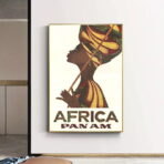 poster vintage africano