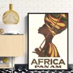 poster vintage africano