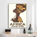 poster vintage africano