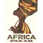 poster vintage africano