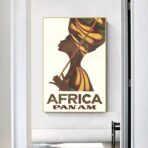 poster vintage africano