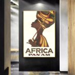 poster vintage africano