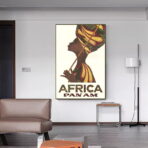poster vintage africano