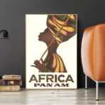 poster vintage africano