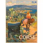 poster vintage ajaccio