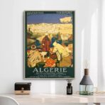 poster vintage algeria 1