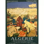 poster vintage algeria 1