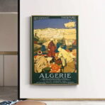 poster vintage algeria 1