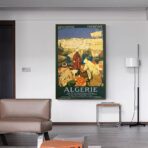 poster vintage algeria 1
