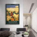poster vintage algeria 1