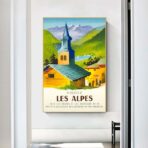 poster vintage alpi