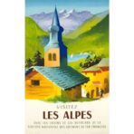 poster vintage alpi