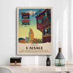 poster vintage dellalsazia