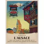 poster vintage dellalsazia