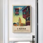 poster vintage dellalsazia